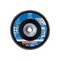 Pferd 5" x 5/8-11 Thd. POLIFAN Flap Disc - Z SG POWER STEELOX, Zirconia, 60 Grit, Conical 62326 - alternate 3